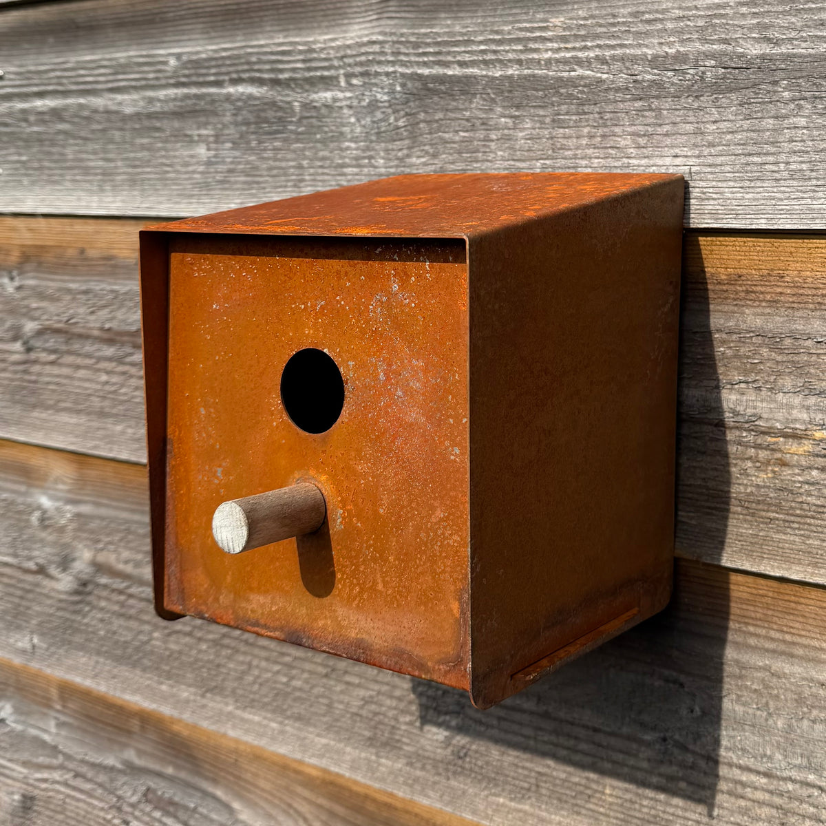 Vogelhuis CLOUDNEST – wandvogelhuisje met 3 cm invlieggat