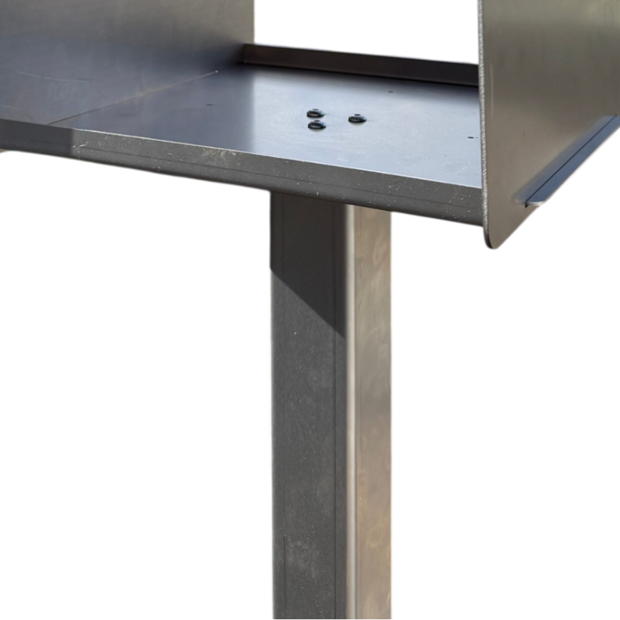 Poteau CORTEN