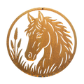 Wanddekoration PFERD