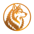 Wanddekoration HUSKY