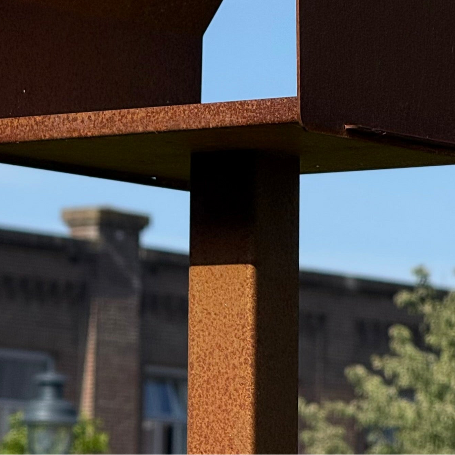 CORTEN-Pfosten