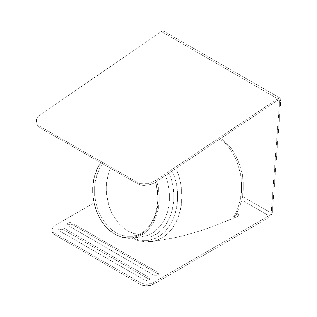 Vogelvoederhuisje PINDA van Stalen Design, cortenstalen wandmodel voor pindakaaspotjes voor vogels.